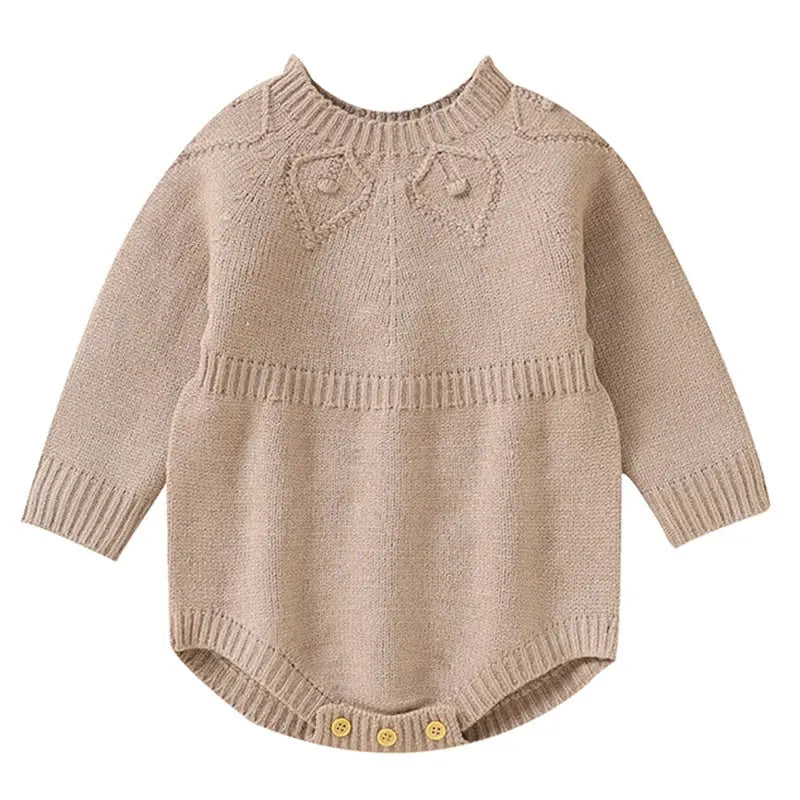 2025 Christmas Baby unisex Jumpsuit Green Newborn Cute Clothes Autumn Winter Boys Girls Round Neck Christmas Gift Knit Bodysuit Trikidsworld