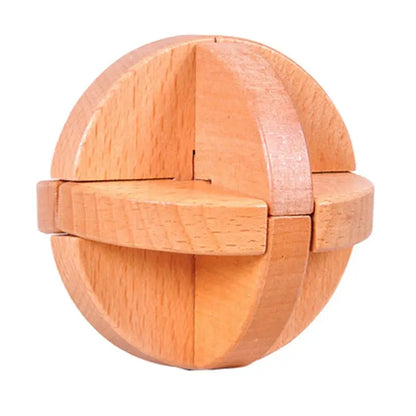 Wooden Puzzle Lock Toy Trikidsworld