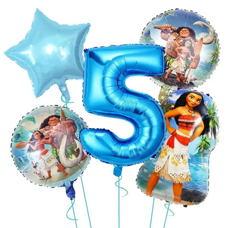 Moana Birthday Party Decoration Cartoon Trikidsworld