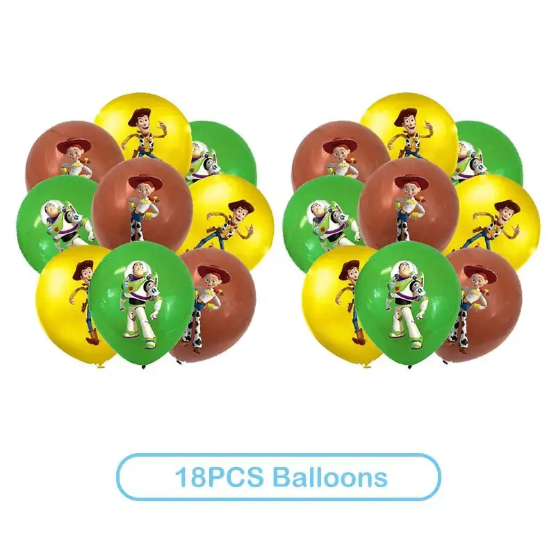 Toy Story Buzz Lightyear Birthday Decorations Trikidsworld