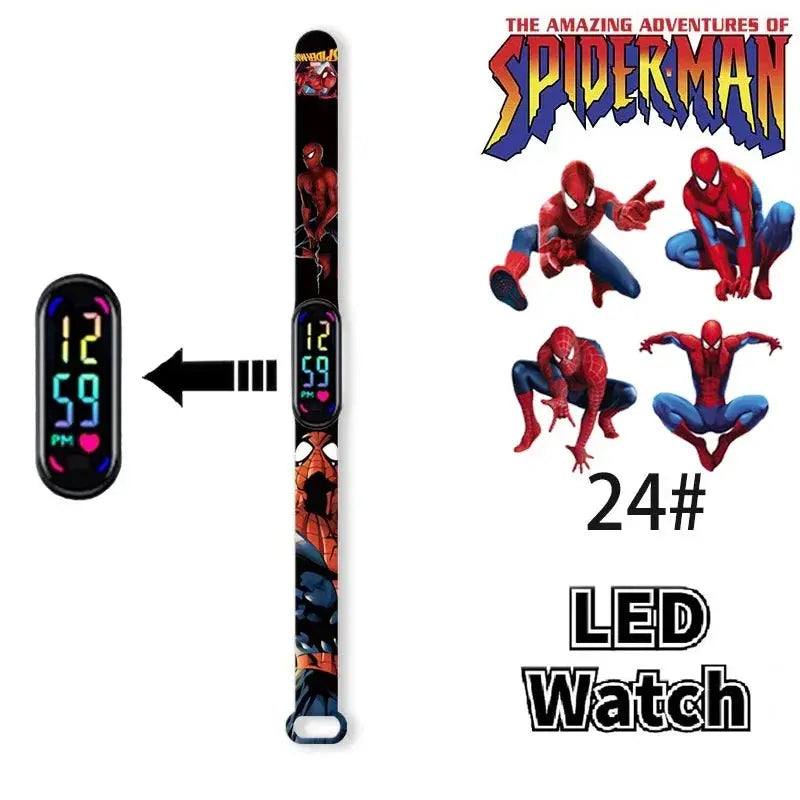 Watch Kids LED Cartoon Bracelet Wristwatch Trikidsworld