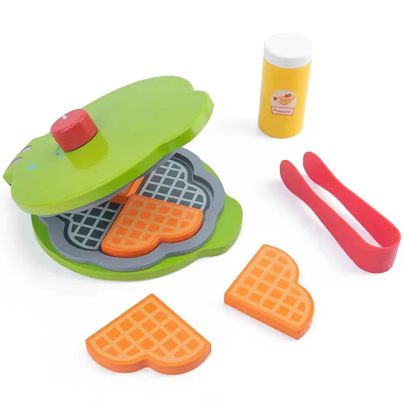 Wooden Kids Kitchen Set – Pretend Play with Pots & Food Trikidsworld