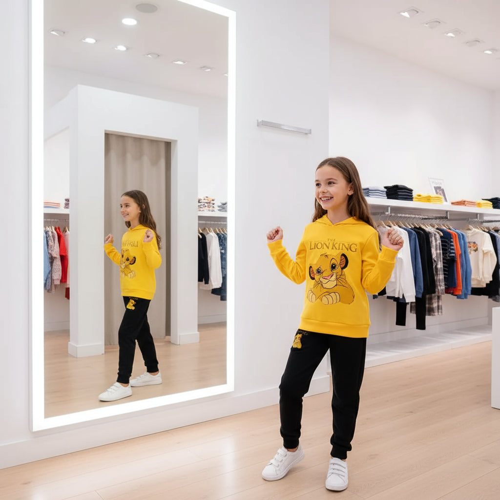 Children's The Lion Tracksuit Set, Hoodies, Top and Pants, Sportswear, Clothing for Boys and Girls, Clothing for Kids, 2 Pieces Trikidsworld