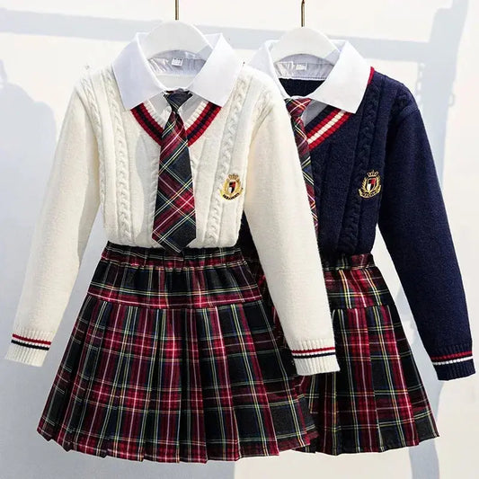Girls School Uniform Clothes Children Trikidsworld