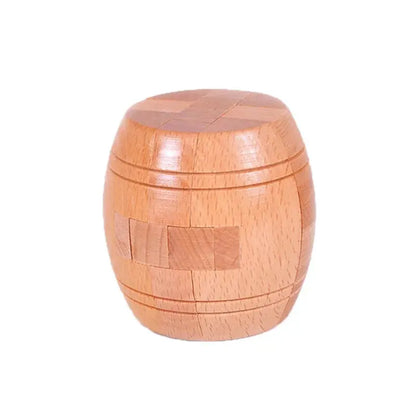 Wooden Puzzle Lock Toy Trikidsworld