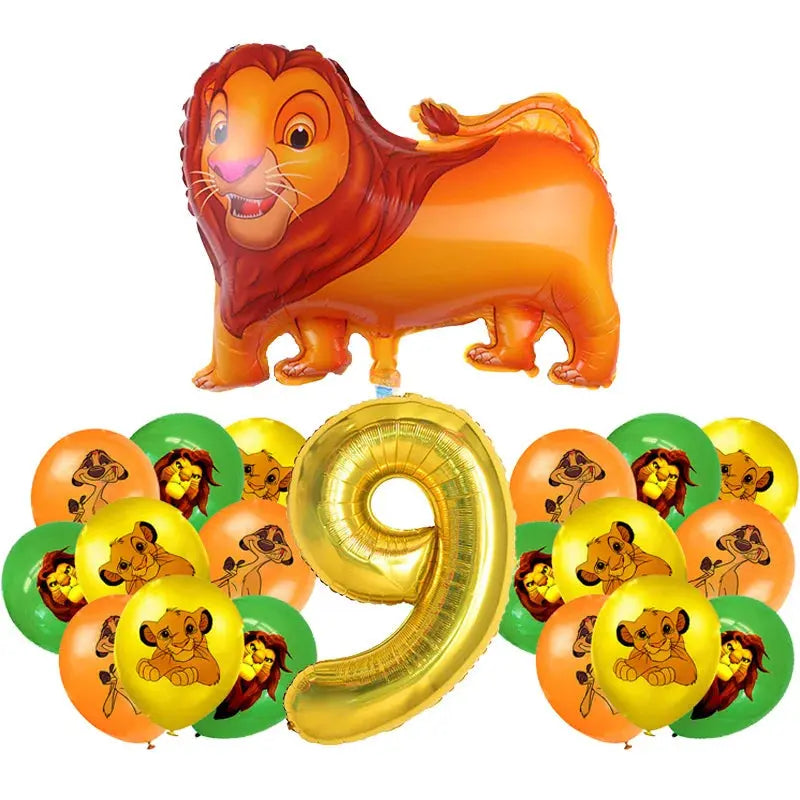 Balloon Baby  Lion King Simba Party Decoration Trikidsworld