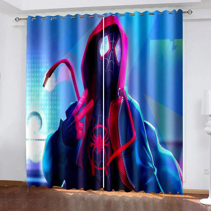 Spider-Man Kids Blackout Curtain for Room Decor Trikidsworld