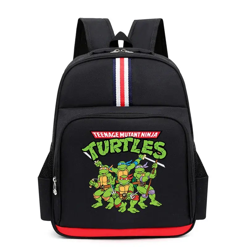 Teenage Ninja Turtle Backpack Anime Cartoon Print Kids Trikidsworld