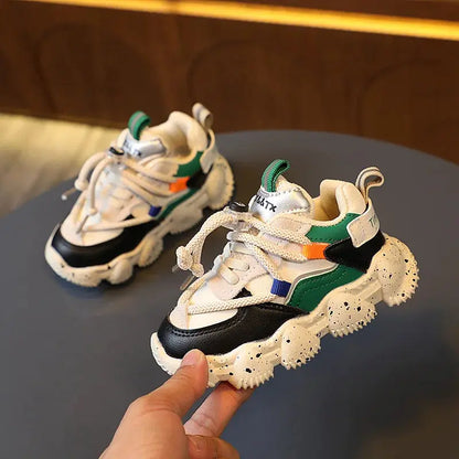 Children Casual Sneakers Kids Casual Sports Shoes Boy Girl Soft Sole Anti-slip Leisure Shoes Running Shoes 3 4 5 6 Year Trikidsworld