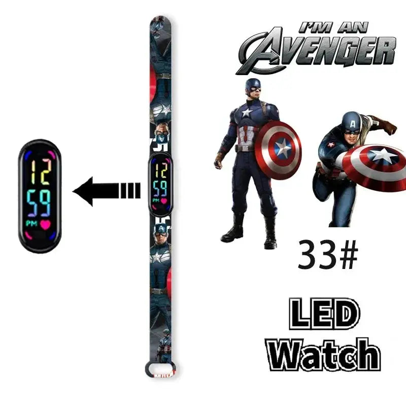 Watch Kids LED Cartoon Bracelet Wristwatch Trikidsworld