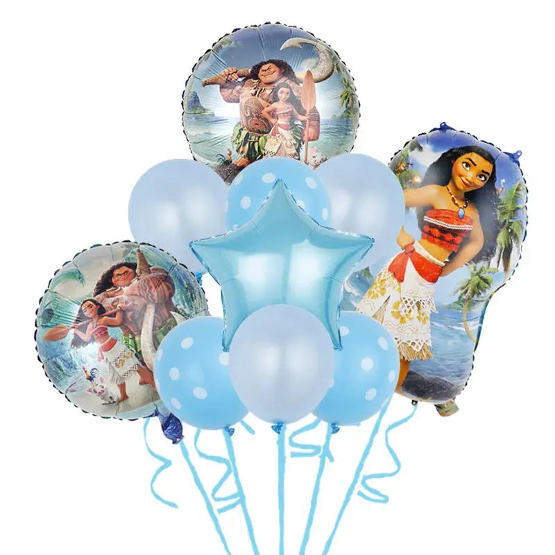 Moana Birthday Party Decoration Cartoon Trikidsworld