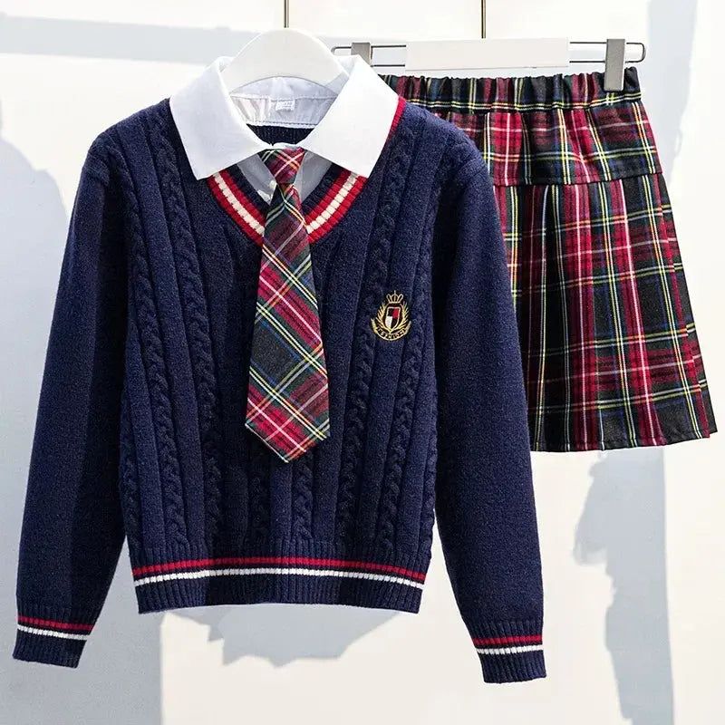 Girls School Uniform Clothes Children Trikidsworld