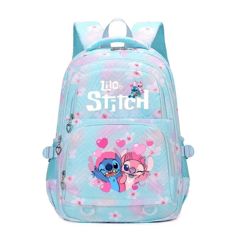 Stitch Anime Backpack – Large Capacity & Lightweight for Girls and Women - Stitch backpack Trikidsworld