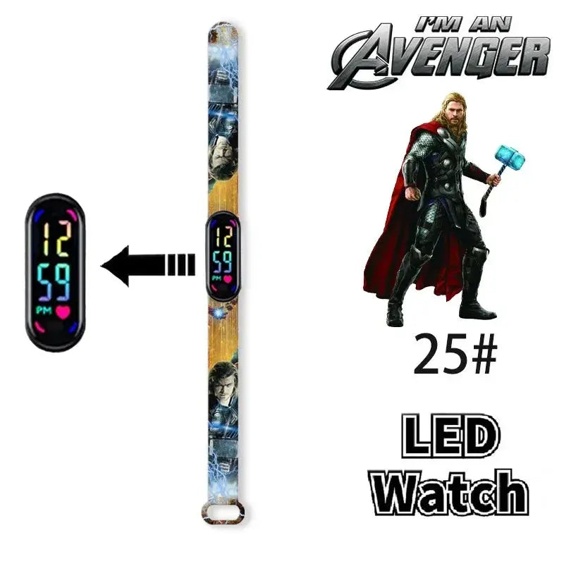 Watch Kids LED Cartoon Bracelet Wristwatch Trikidsworld