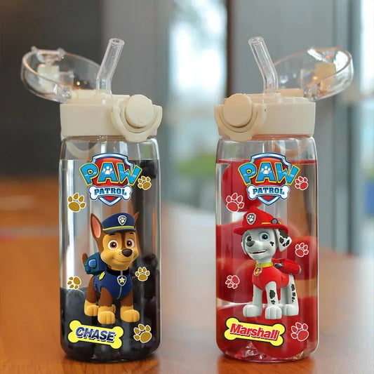 PAW Patrol 400ML Straw Water Bottle – Portable & Leakproof Trikidsworld