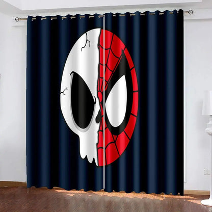 Spider-Man Kids Blackout Curtain for Room Decor Trikidsworld