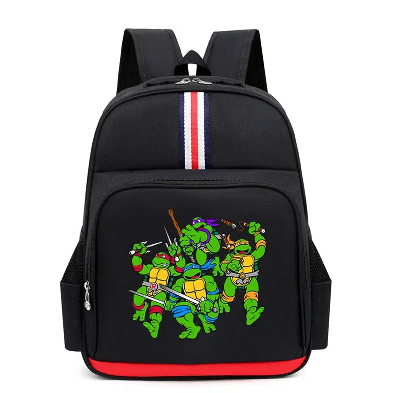 Teenage Ninja Turtle Backpack Anime Cartoon Print Kids Trikidsworld