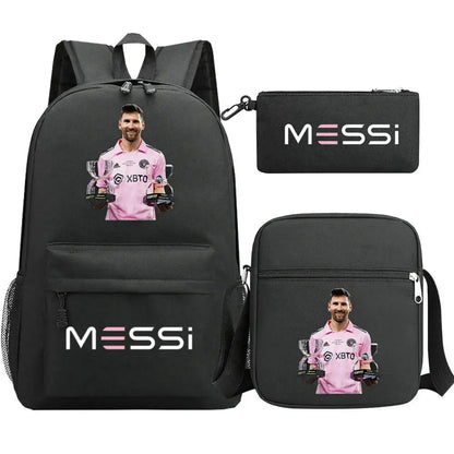 Messi Schoolbag High Capacity Casual Backpacks Trikidsworld