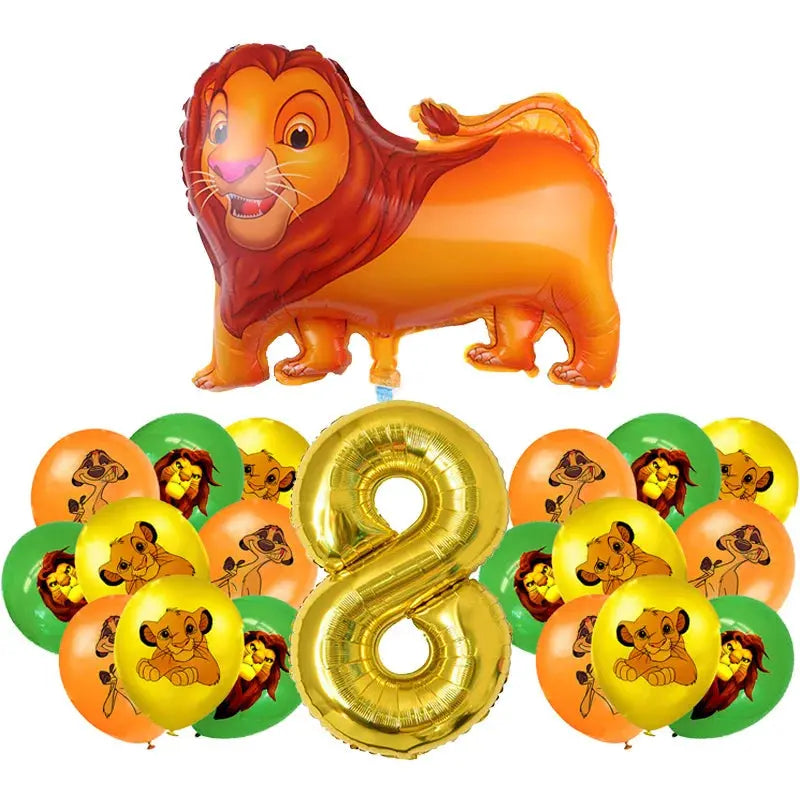 Balloon Baby  Lion King Simba Party Decoration Trikidsworld
