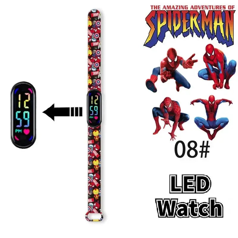 Watch Kids LED Cartoon Bracelet Wristwatch Trikidsworld