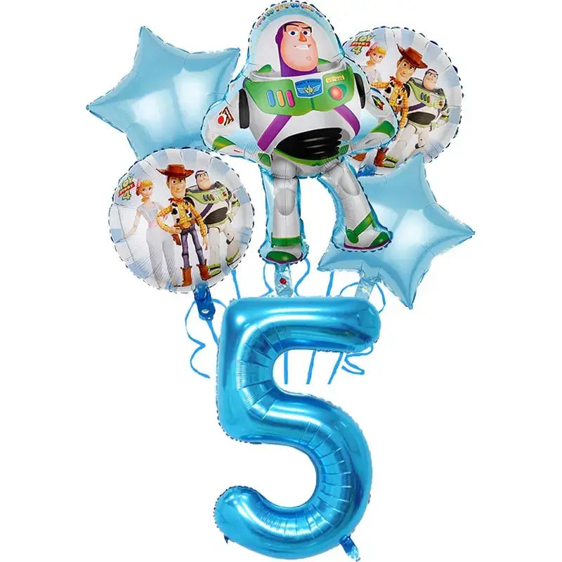 Toy Story Buzz Lightyear Birthday Decorations Trikidsworld