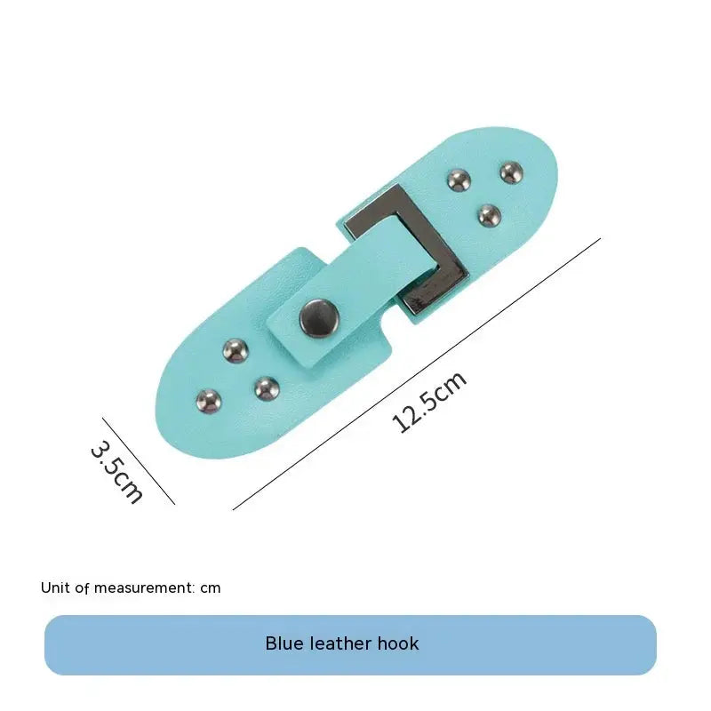 Busy Board Accessories DIY Toy Part Wooden Toys Metal Locks Leather Buckle Montessori Educational Games Intellectual Development Trikidsworld