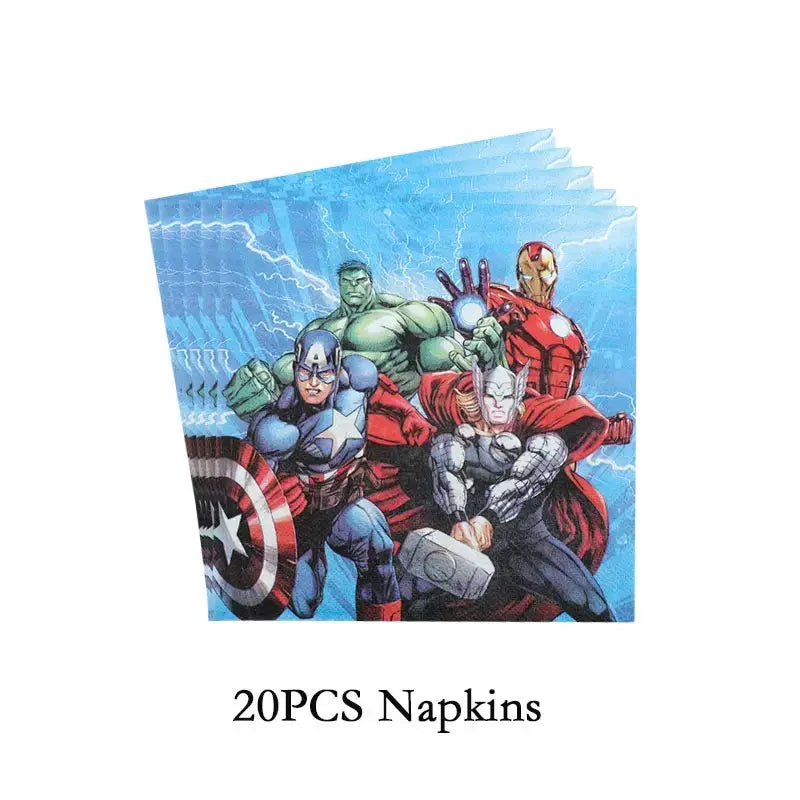 Kids Avengers Marvel Birthday Party Decoration Trikidsworld
