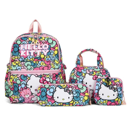 School Backpack Set with Wallet, Shoulder Bag & Pencil Case Trikidsworld
