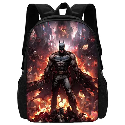 Batman Kids Backpack Set 3pcs – School, Lunch & Pencil Bags Trikidsworld