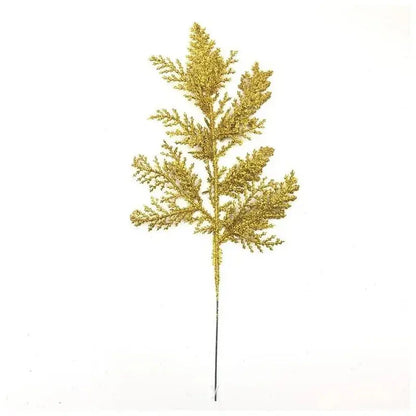 5Pcs Artificial Christmas Decor Pine Needle Home Room Decoration Christmas Tree Hanging Accessories Navidad Party New Year Decor Trikidsworld