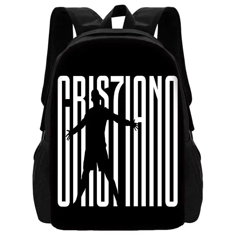 Football CR7 Child School Backpack With Shoulder Ronaldo Bags Trikidsworld