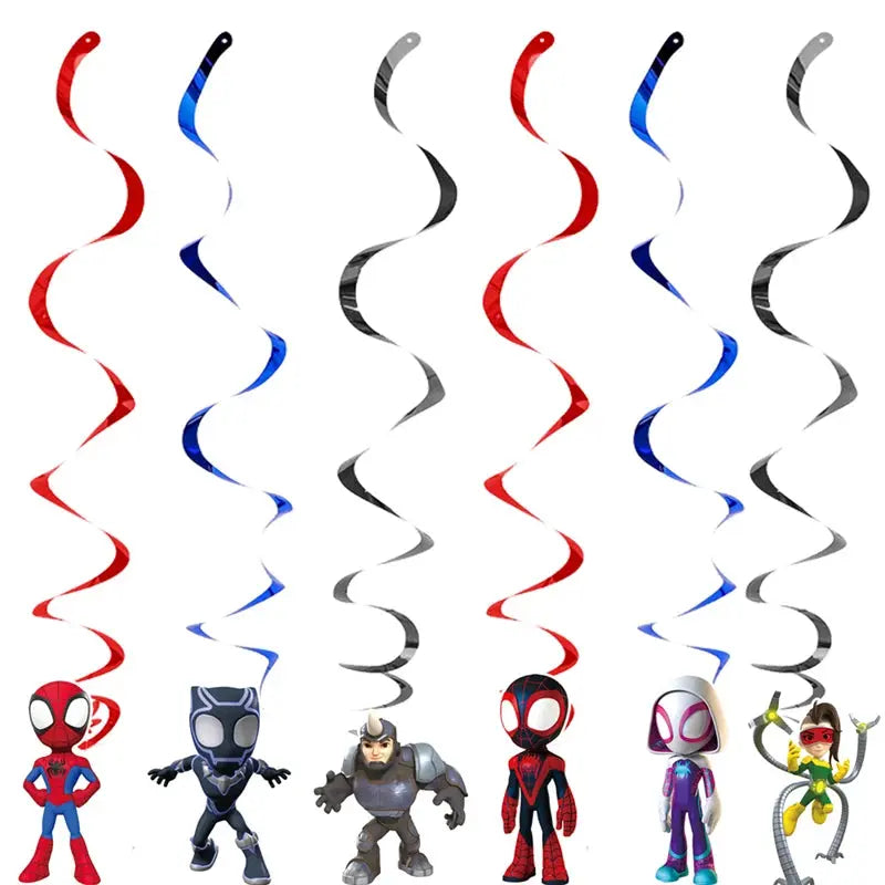 Birthday Party Decoration Spiderman Theme Balloon Trikidsworld