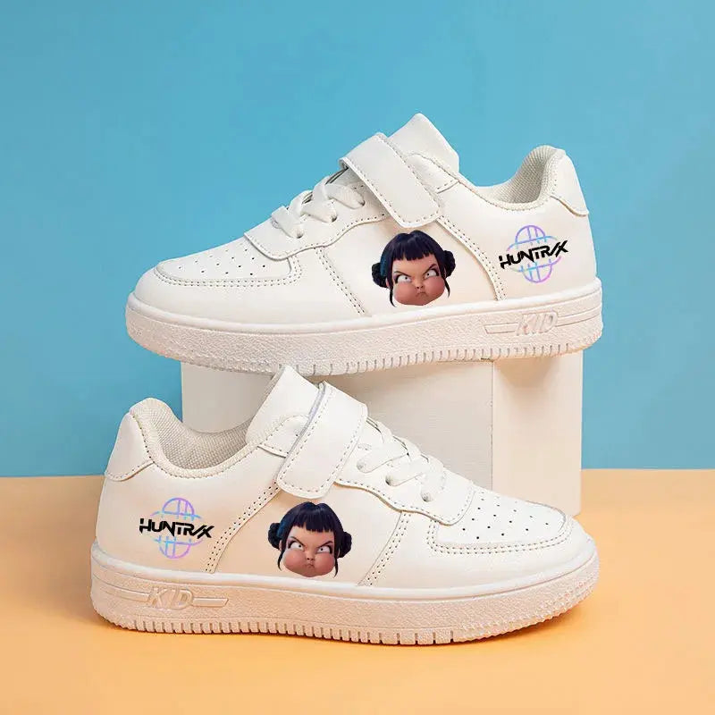 KPop Demon Hunters Kids Shoes New Huntrix Casual Sneakers  2-12Y Children Basket Shoes Girls Girl Group Basket ShoesSize 27-37 Trikidsworld