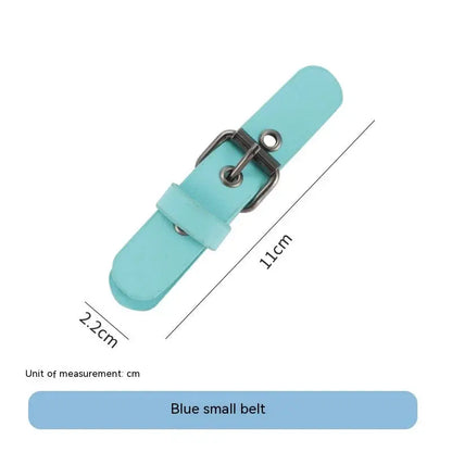 Busy Board Accessories DIY Toy Part Wooden Toys Metal Locks Leather Buckle Montessori Educational Games Intellectual Development Trikidsworld