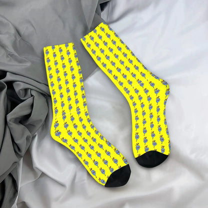 Rumi K pop Demon Hunters  Socks Huntrix Non Slip Stockings Men Quality Outdoor Sports Socks Autumn Harajuku Design Socks Trikidsworld
