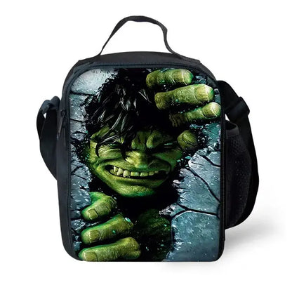 Marvel Hulk Kids School Backpack Set with Lunch & Pencil Bags Trikidsworld