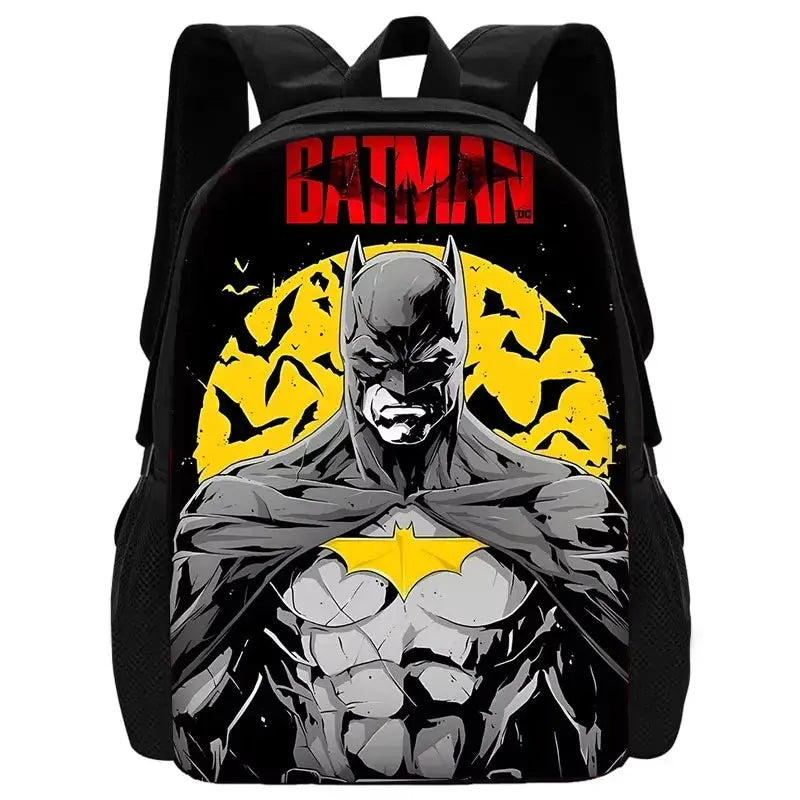 Batman Kids Backpack Set 3pcs – School, Lunch & Pencil Bags Trikidsworld