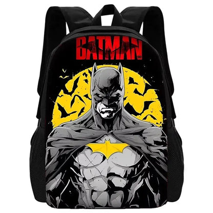 Batman Kids Backpack Set 3pcs – School, Lunch & Pencil Bags Trikidsworld