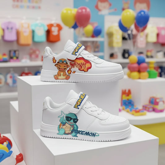 Pokemons children's Pikachu Charmander sneakers girls boys shoes Casual Kid Running Fashion Sports 7 and 18 year old Shoes Gift Trikidsworld