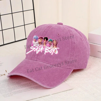 Kpop Demon Hunter Baseball Cap Women Anime Rumi Mira Zoey Sun Hat Adult New Outdoor Sport Sunbonnet Fashion Retro Headgear Gift Trikidsworld