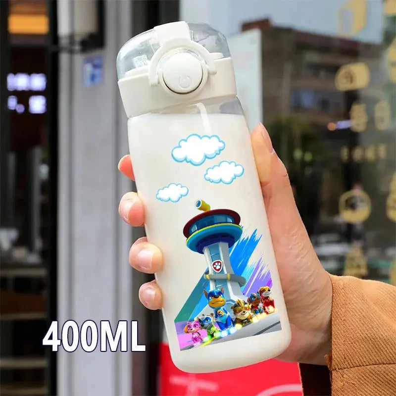 PAW Patrol 400ML Straw Water Bottle – Portable & Leakproof Trikidsworld