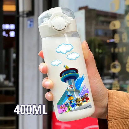 PAW Patrol 400ML Straw Water Bottle – Portable & Leakproof Trikidsworld