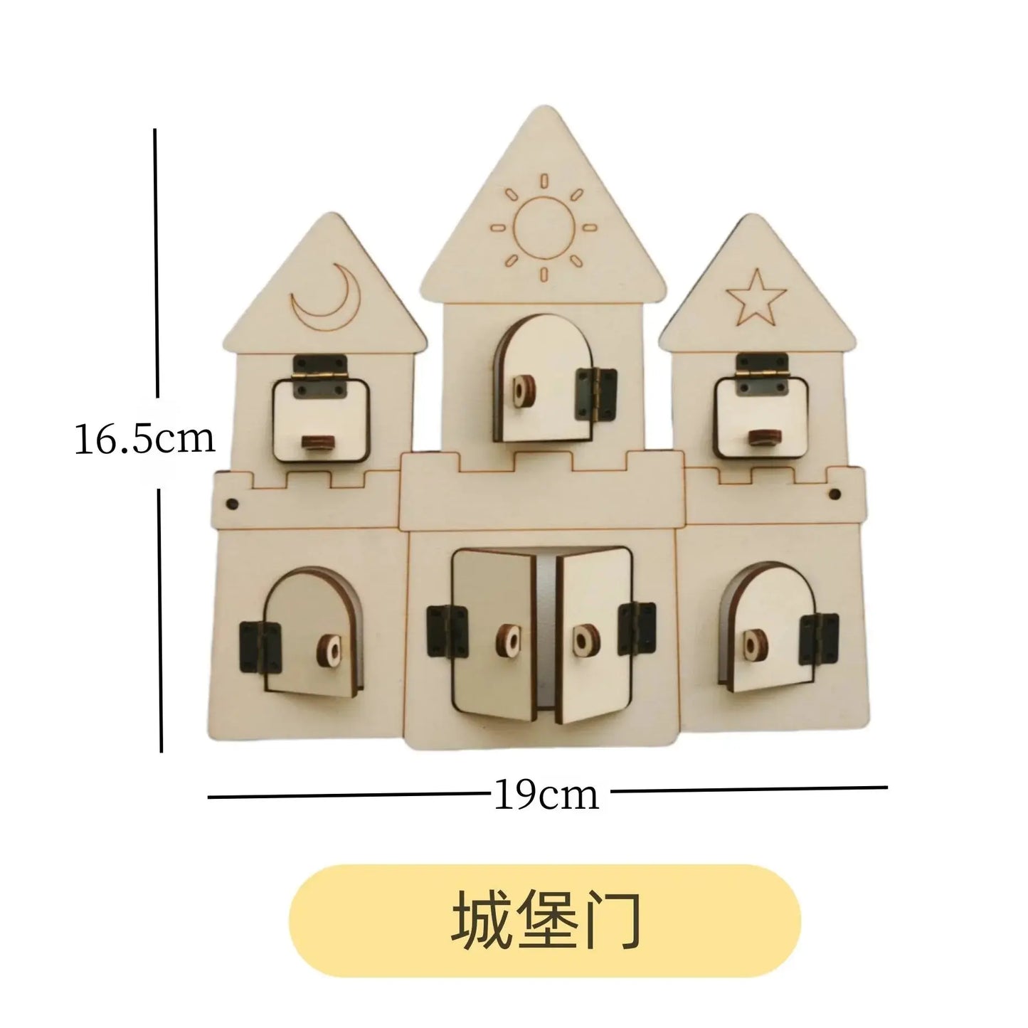 DIY Montessori  Busy Board Material Accessories Rainbow Card Water Pipe Aid Early Education Learning Skill Toy Wooden Toys Gifts Trikidsworld