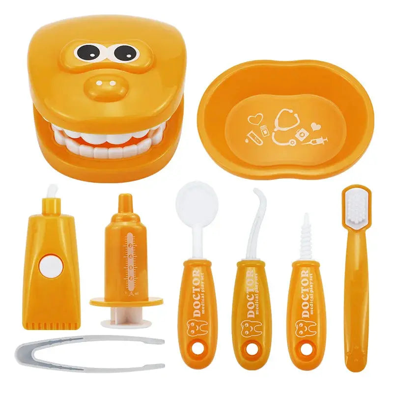Children Montessori Toys Parent-child Interaction For Girl Boy Dentist Check Teeth Model Doctors Role Play Baby Kid Learning Toy Trikidsworld