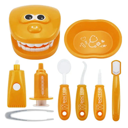 Children Montessori Toys Parent-child Interaction For Girl Boy Dentist Check Teeth Model Doctors Role Play Baby Kid Learning Toy Trikidsworld