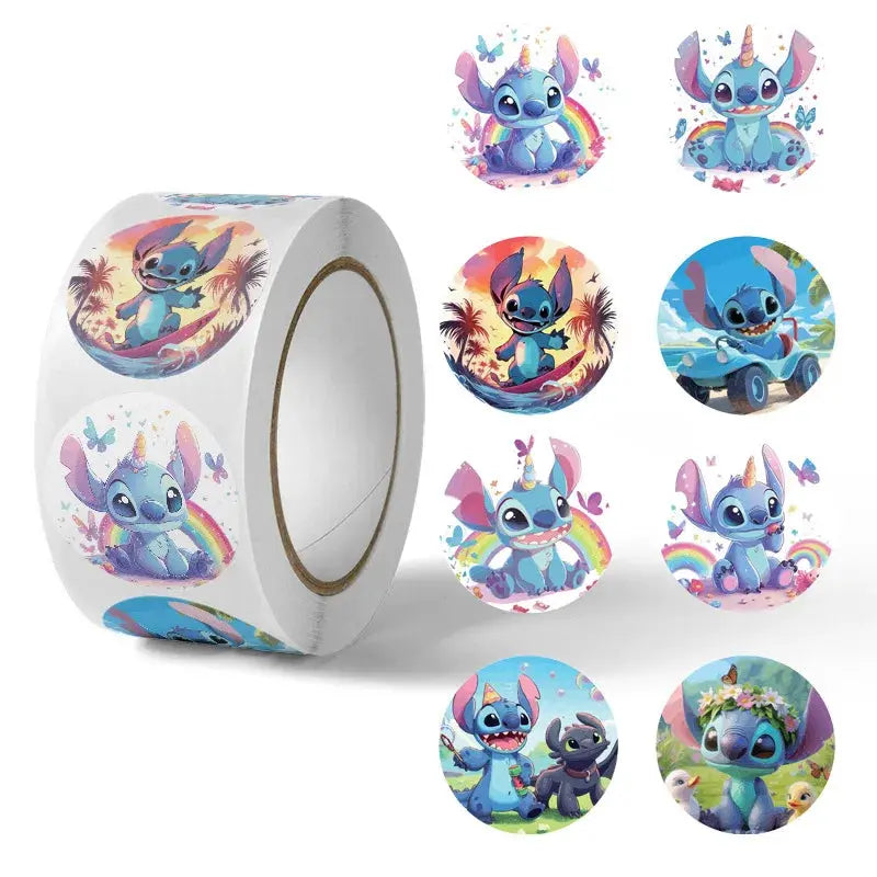 Cartoon kids Party candy Stickers Rolls Stickers Toys Trikidsworld