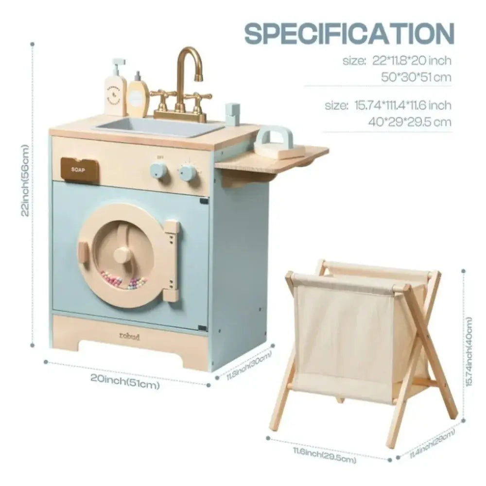 Robotime Robud Kitchen Washer Playset for Kids Trikidsworld