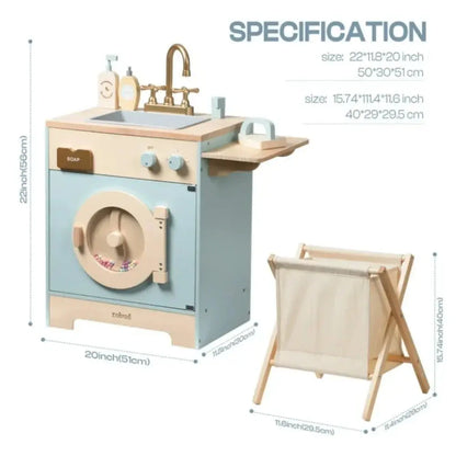 Robotime Robud Kitchen Washer Playset for Kids Trikidsworld