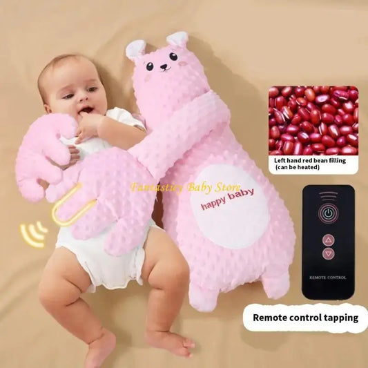 J6BE Baby Sleep Soother Doll Automatic Patting Hand Mood Soothing Toy for Infant Comfort and Restful Night Sleep Trikidsworld
