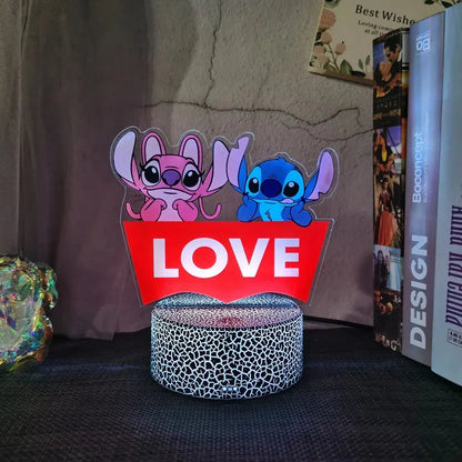 Lilo & Stitch Kids Night Light | Creative Cartoon Table Lamp Gift Trikidsworld